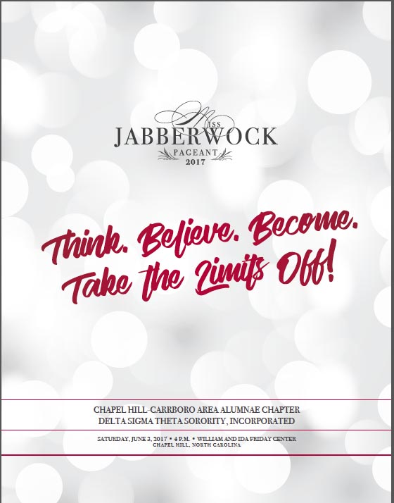 CHCAA 2017 Miss Jabberwock Souvenir Book