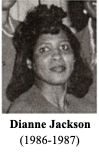 Dianne Jackson 1986-1987