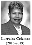 Lorraine Coleman 2015-2019