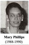 Mary Phillips 1988-1990