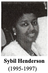 Sybil Henderson 1995-1997